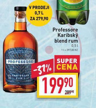 Billa Professore karibský blend rum nabídka