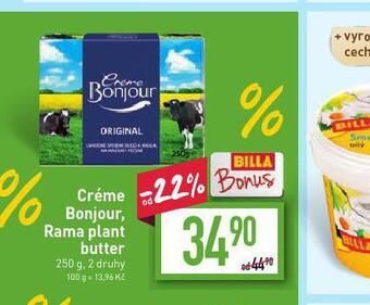 Billa Créme bonjour nabídka