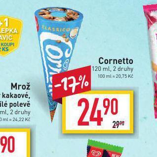 Billa Cornetto nabídka