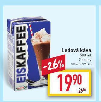 Billa Ledová káva nabídka