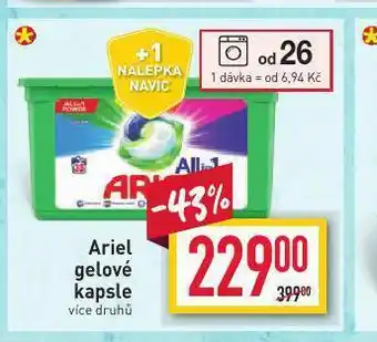 Ariel gelové kapsle