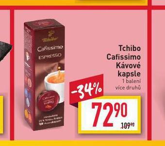 Billa Tchibo cafissimo kávové kapsle nabídka