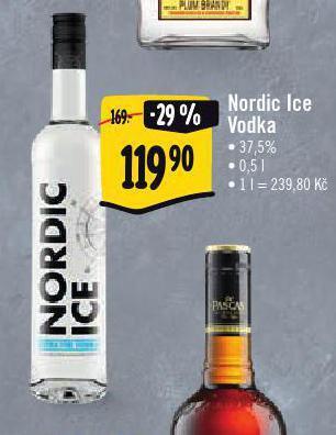 Albert Nordic ice vodka nabídka