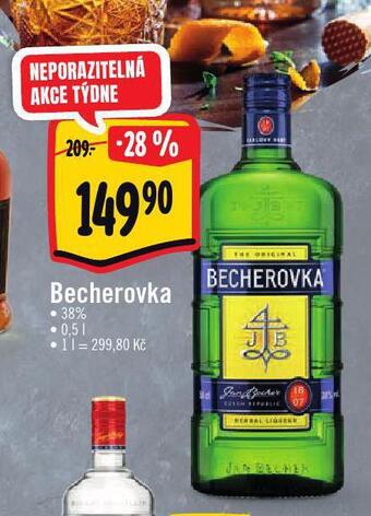 Albert Becherovka nabídka