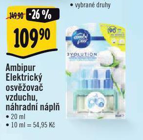 Albert Ambipur elektrický osvěžovač vzduchu nabídka