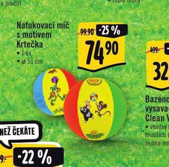 Albert Nafukovací míč nabídka