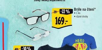 Albert Brýle na čtení nabídka