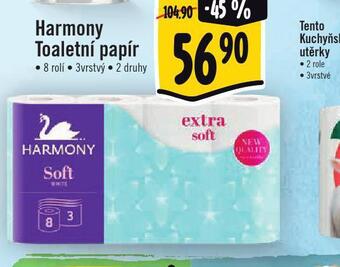 Albert Harmony toaletní papír nabídka