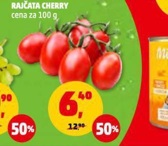 Penny Market Rajčata cherry nabídka