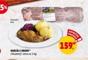 Penny Market Králík s droby nabídka