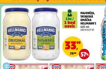 Penny Market Hellmann´s tatarská omáčka, majonéza nabídka
