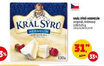 Penny Market Král sýrů hermelín nabídka