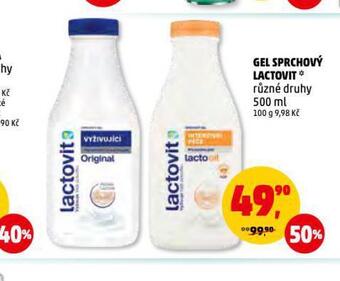 Penny Market Lactovit sprchový gel nabídka