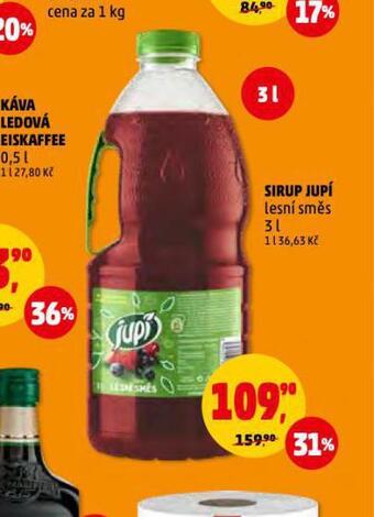 Penny Market Sirup jupí nabídka