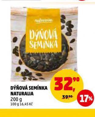 Penny Market Dýňová semínka naturalia nabídka