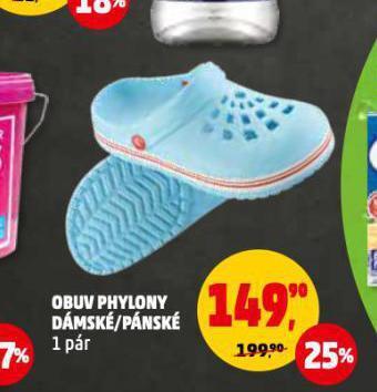 Penny Market Obuv phylony nabídka