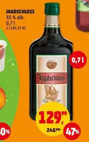 Penny Market Jagdschloss bylinný likér nabídka