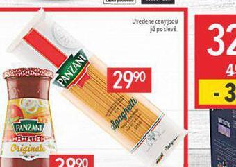 Globus Panzani těstoviny nabídka