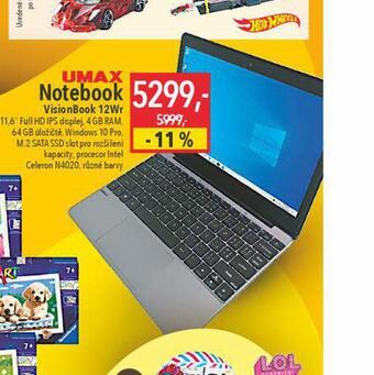 Globus Notebook umax 11,6" nabídka