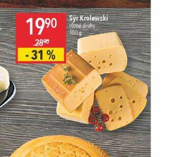 Globus Sýr krolewski nabídka