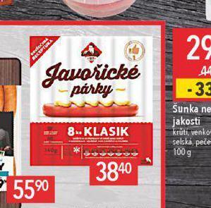 Globus Javořické párky nabídka