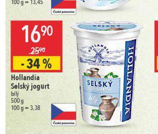 Globus Hollandia selský jogurt nabídka