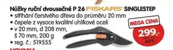 Konzum Nůžky ruční dvousečné P 26 FISKARS SINGLESTEP nabídka