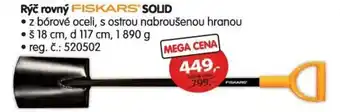 Konzum Rýč rovný FISKARS SOLID nabídka