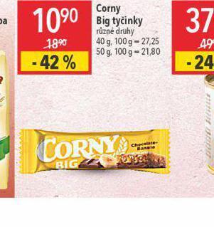 Globus Corny big tyčinky nabídka