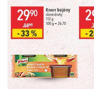 Globus Knorr bujony nabídka