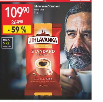 Globus Jihlavanka standard mletá káva nabídka