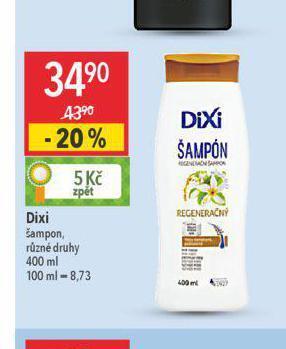 Globus Dixi šampon nabídka