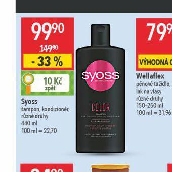 Globus Syoss šampon, kondicioner nabídka