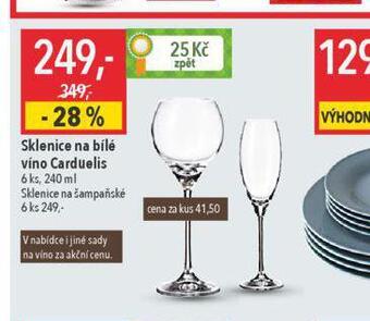 Globus Sklenice na bílé víno nabídka