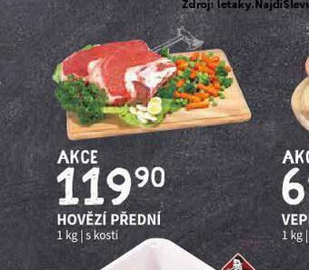 Terno Hovězí přední s kostí nabídka