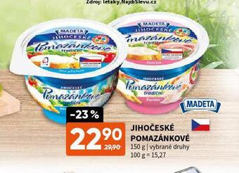 Terno Jihočeské pomazánkové nabídka