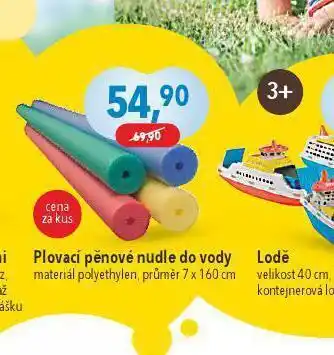 Globus Plovací pěnové nudle do vody nabídka