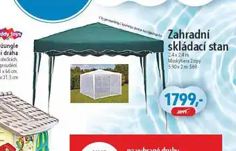 Globus Zahradní skládací stan nabídka