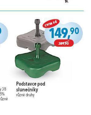 Globus Podstavce pod slunečníky nabídka