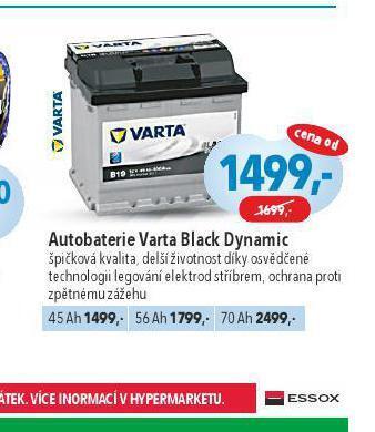 Globus Autobaterie varta 70 ah nabídka