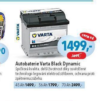 Globus Autobaterie varta 56 ah nabídka