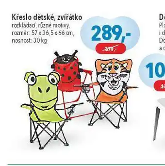 Globus Křeslo dětské, zvířátko nabídka
