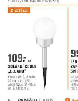 Solární koule bojano