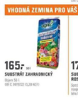 OBI Substrát zahradnický nabídka