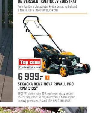 OBI Sekačka benzínová riwall nabídka