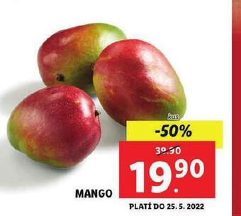 Lidl Mango nabídka