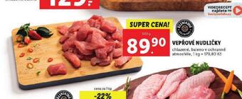 Lidl Vepřové nudličky nabídka