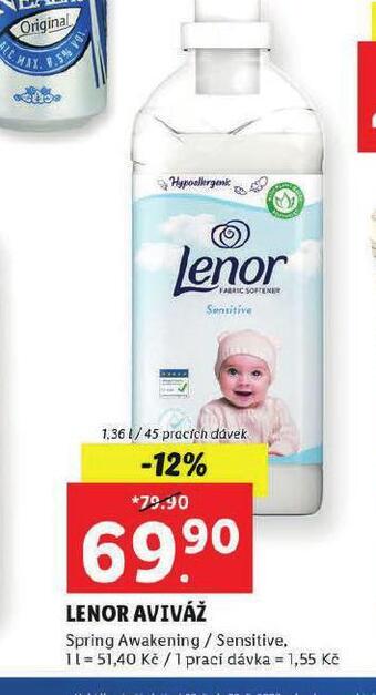 Lidl Lenor aviváž nabídka