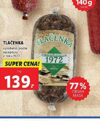 Lidl Tlačenka nabídka