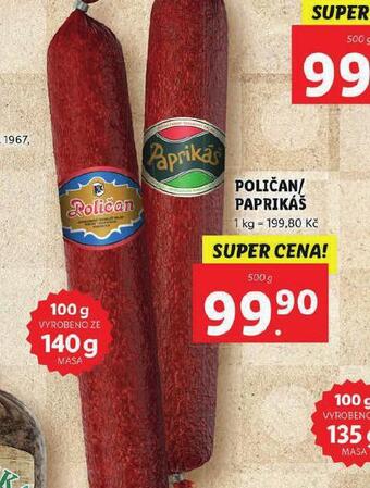 Lidl Poličan nabídka